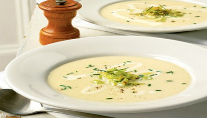 Cream of Leek and Potato Soup